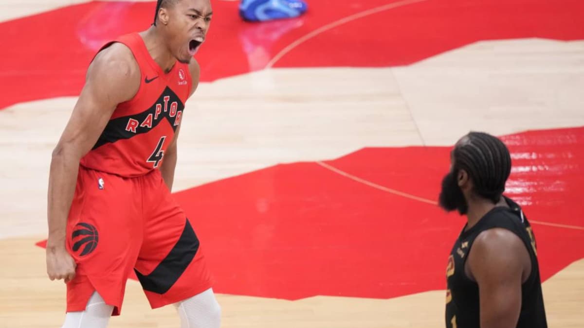 Los Raptors se suben a las barbas de Harden y Mitchell