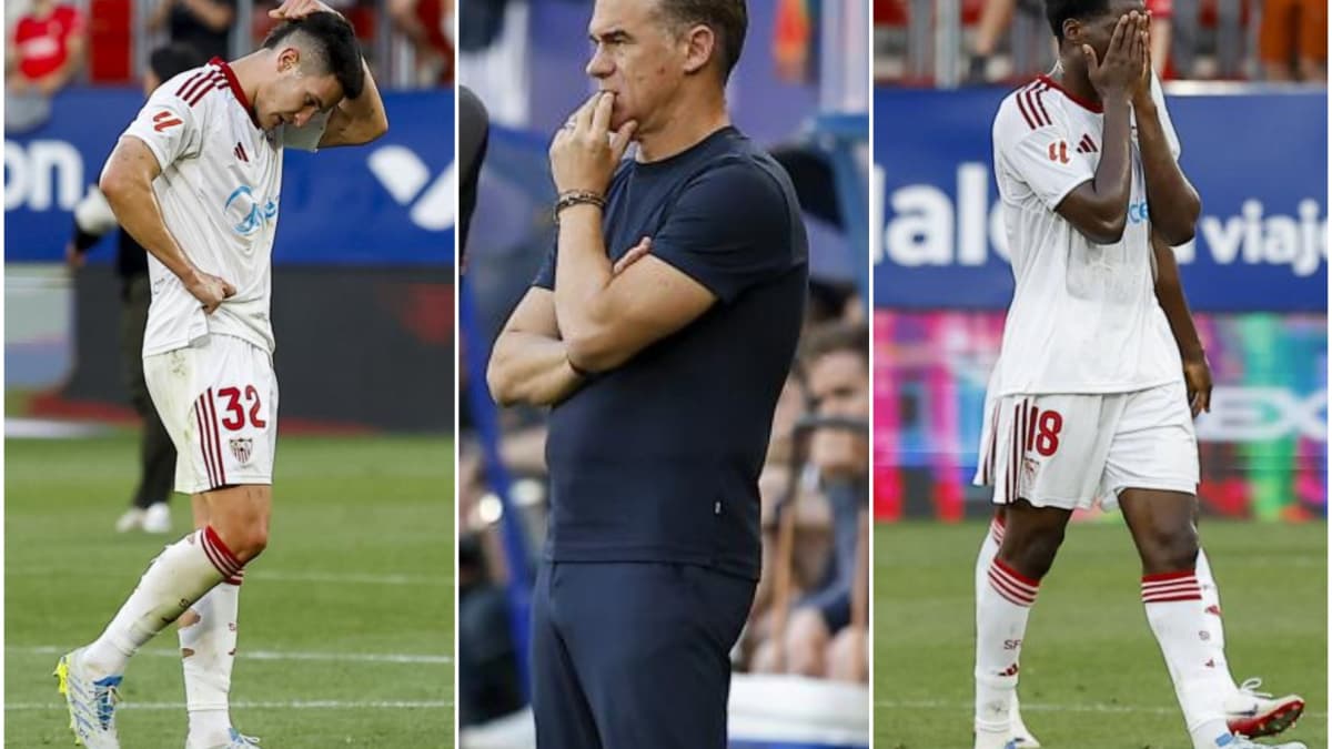 Un Sevilla devastado: la tragedia del descenso está más cerca