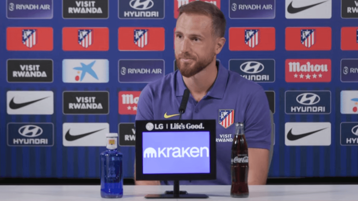 Oblak: "Estoy muy bien, quería volver al 100%"