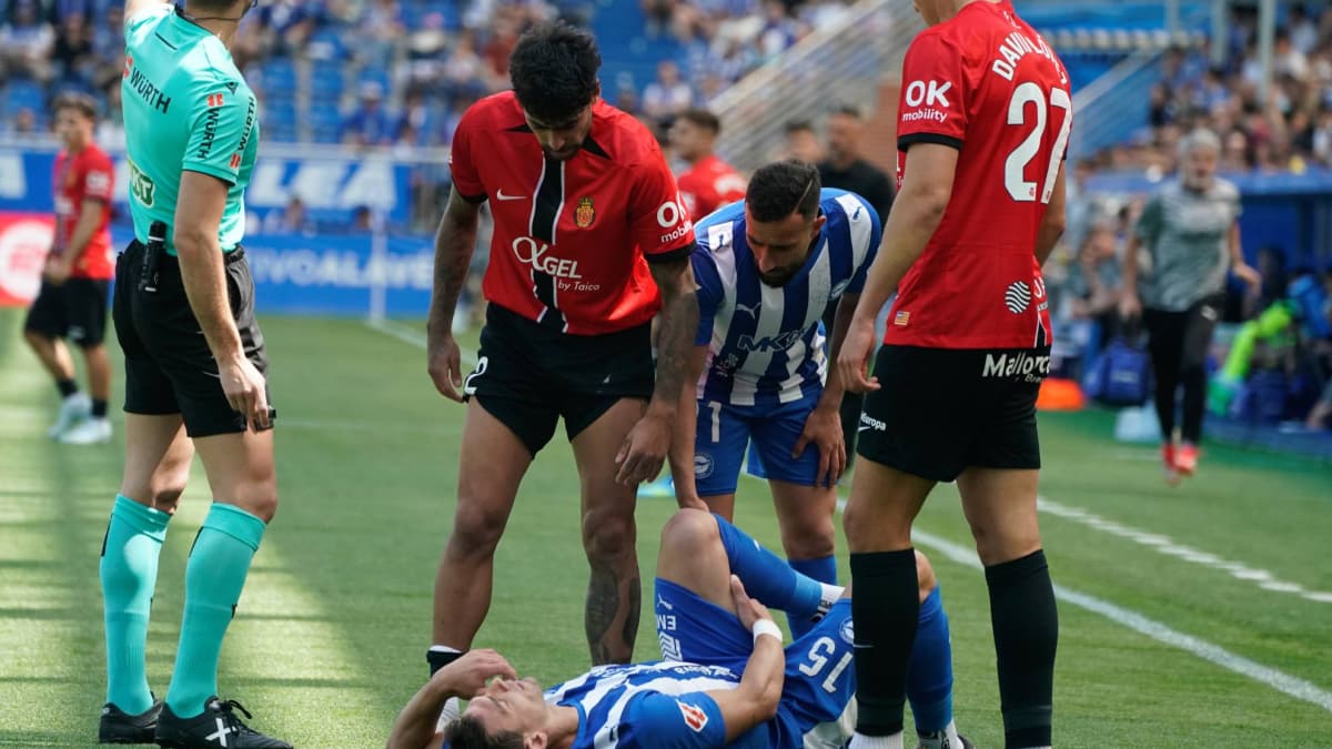 Boyé sufre una rotura de fibras y es duda para acabar la temporada