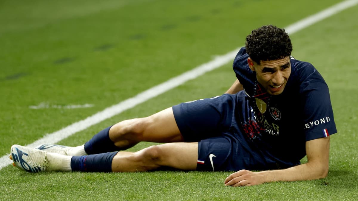 Achraf se cae de la vuelta en Múnich
