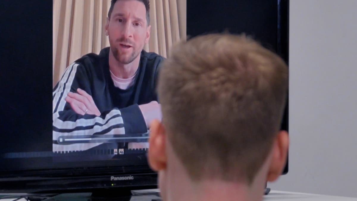Messi ya ejerce: "Quería presentarme y saludaros..."