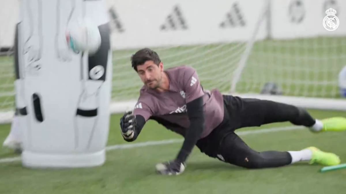 Courtois se apunta al ClĂĄsico