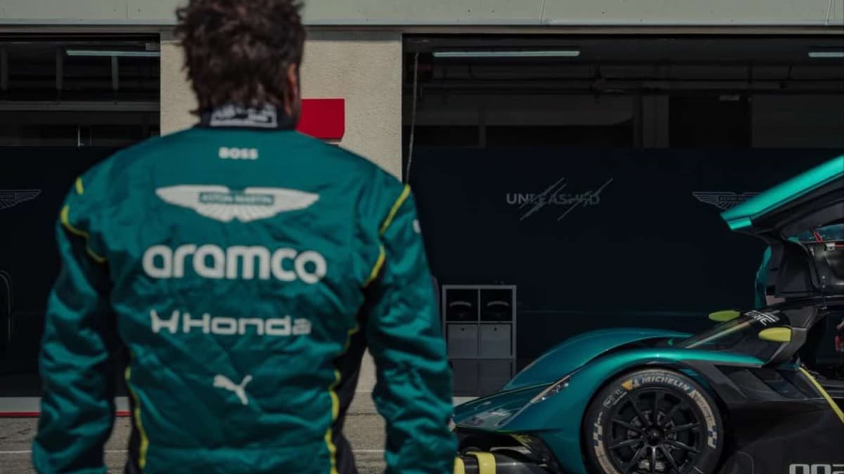 Alonso compara el Valkyrie LM con un F1 (sin querer)