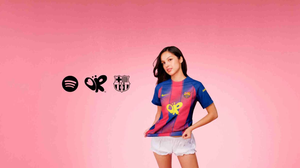 Olivia Rodrigo: "No sé cómo asimilar que mi logotipo salga en la camiseta del Barça "