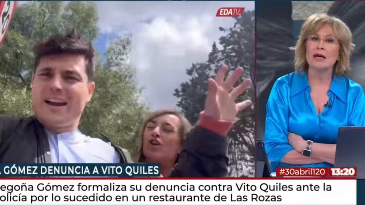 María Rey, contra Vito Quiles en Telemadrid: "Hemos visto lo que quiere que veamos"