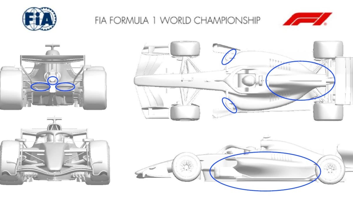 Williams cambia la carrocería entera... Aston Martin no tiene mejoras de aerodinámica