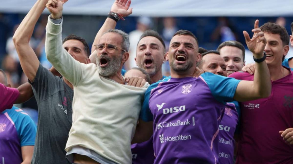 El Tenerife lo celebra antes, durante y después