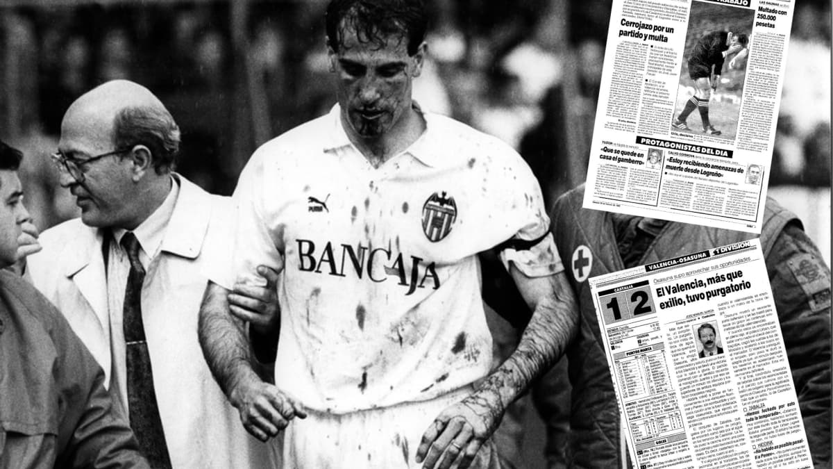 La bronca derrota del Valencia en el exilio que no aparece en los 1.500 partidos de Liga en Mestalla