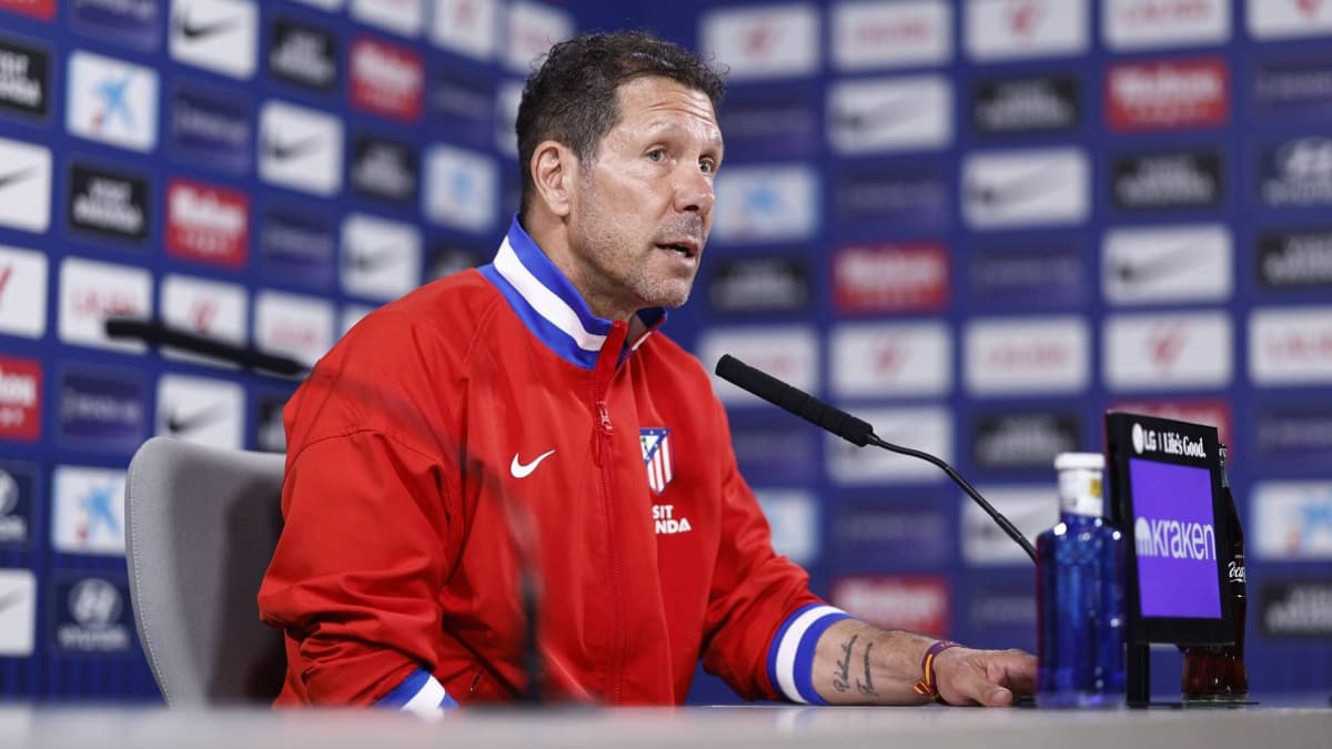 La reflexión de Simeone sobre las lesiones: "Ni Julián, ni Sorloth, ni Giuliano..."