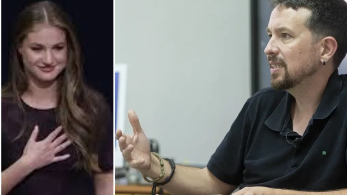 Llamativa reflexión de Pablo Iglesias sobre si tuviera que dar clase de Ciencias Políticas a la princesa Leonor: "A lo mejor sale..."