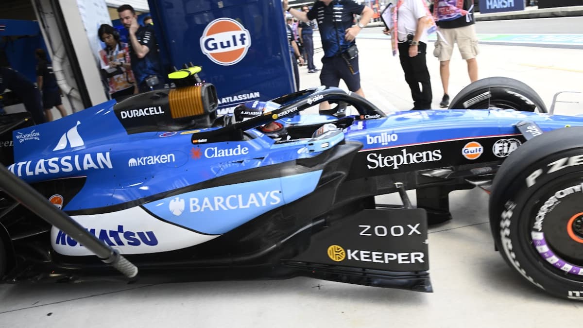 Williams ya sabe cómo bajar los 26 kilos del coche de Sainz... "y 10 más"
