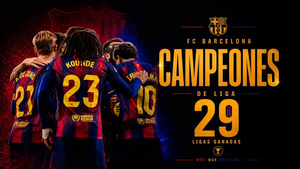El especial del Barcelona campeón: una temporada redonda