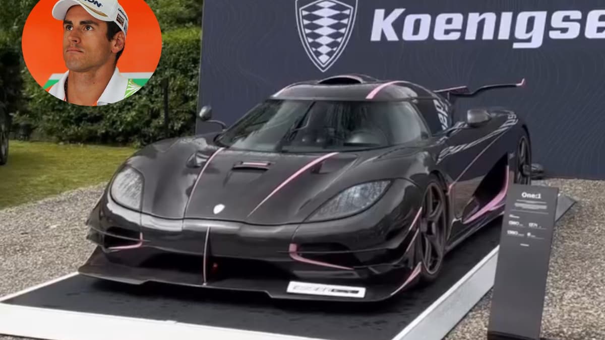 Roban a Adrian Sutil un superexclusivo Koenigsegg de más de 10 millones de euros