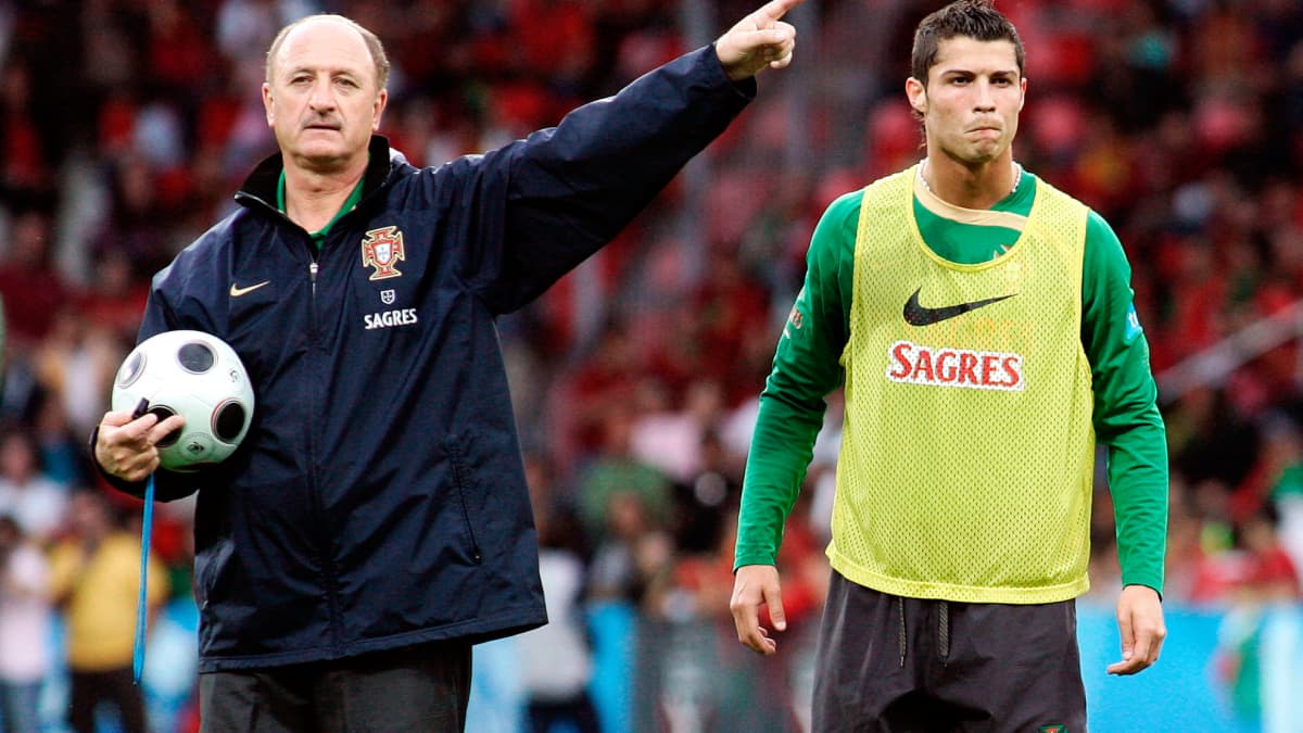 Scolari, exseleccionador de Portugal, sobre Cristiano: "Nunca fue un crack como Messi o Ronaldinho"