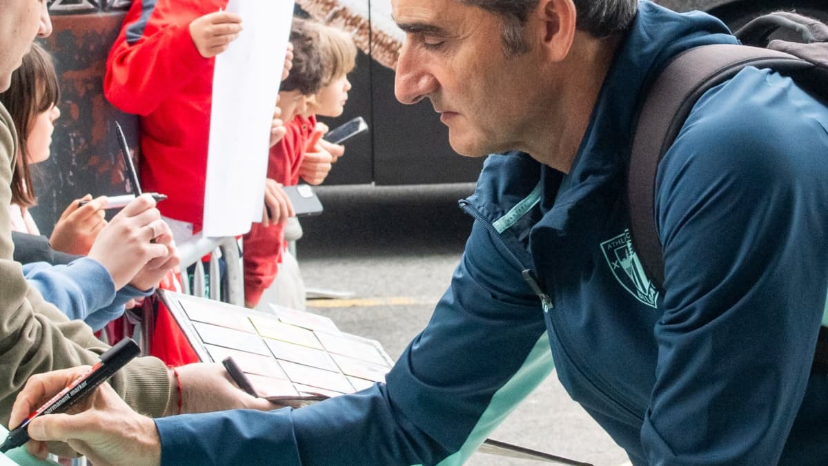El Athletic ultima el homenaje que dará a Valverde en San Mamés