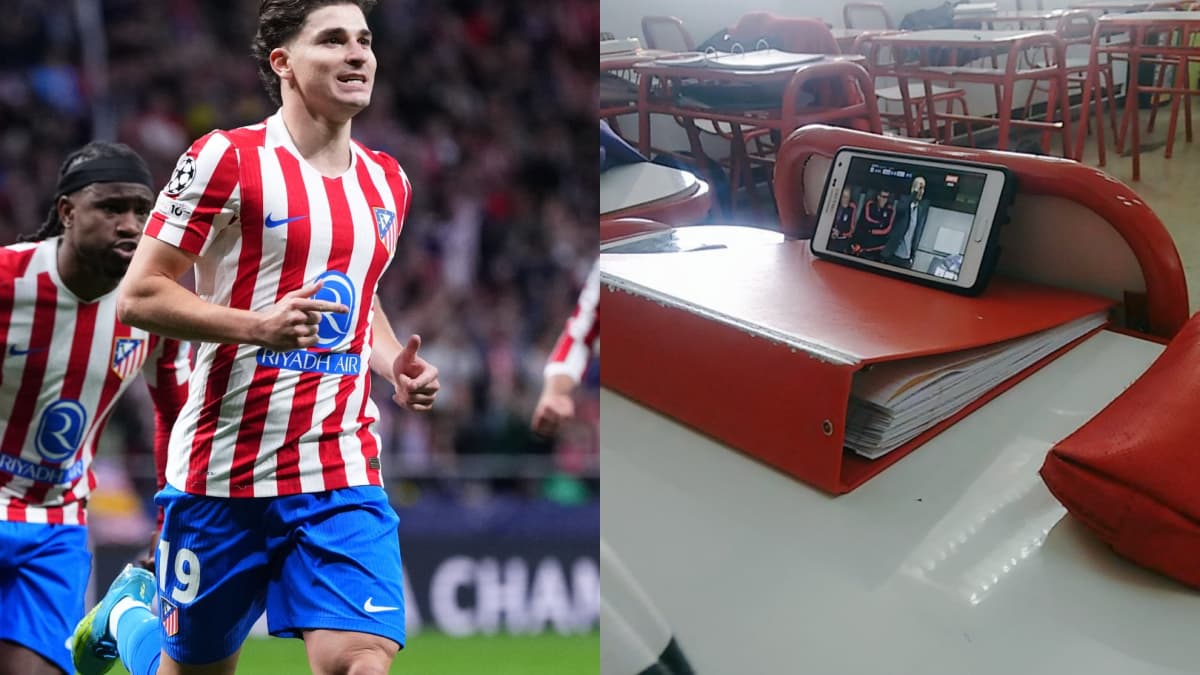 El gran día que visualizó Julián desde las aulas