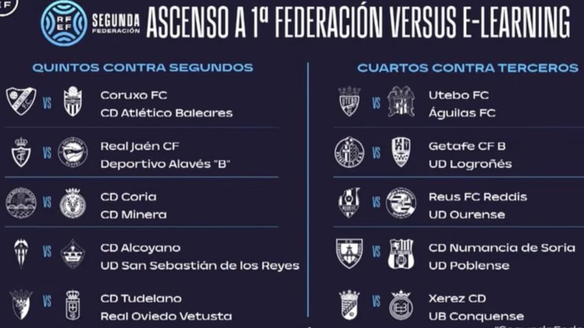 Alcoyano-Sanse y Reus-Ourense, los duelos estelares en el playoff de ascenso de 1ª Federación