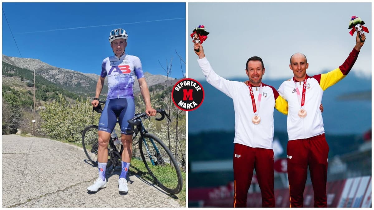 La magia del ciclismo paralímpico: Noel Martín, los ojos de quienes no pueden ver