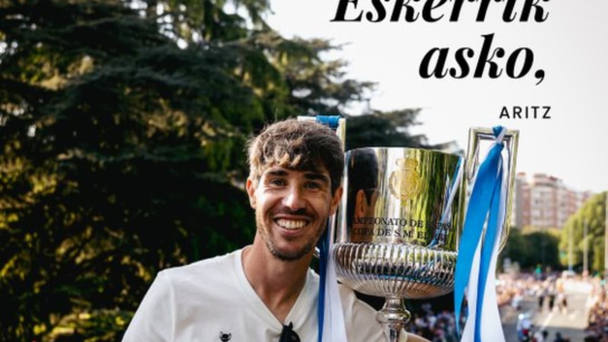 Aritz Elustondo se va de la Real