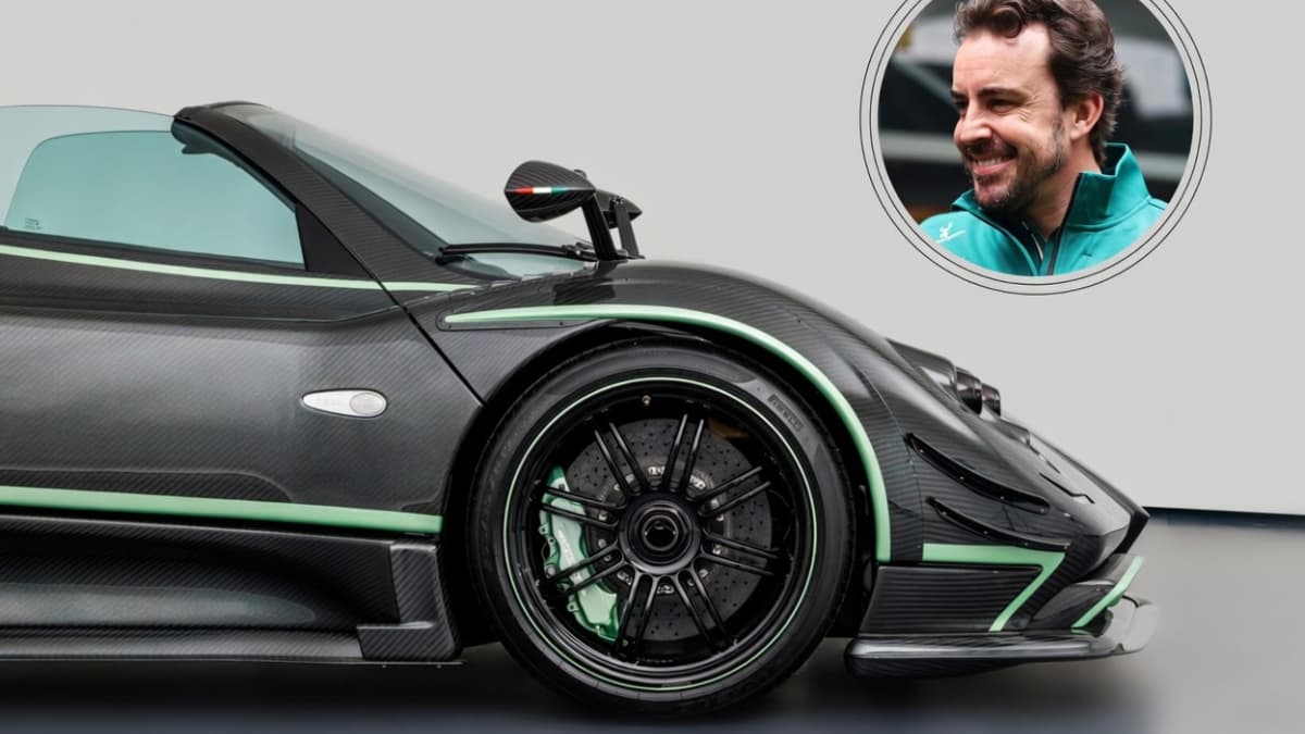 Alonso se supera con su Ășltimo sĂșper deportivo: un Diamante Verde... que no es un Aston Martin