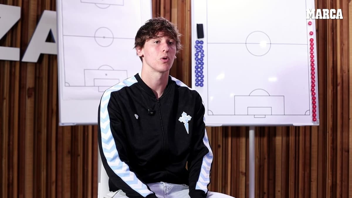 Fer López: "Tengo claro que en el Celta estoy muy contento"