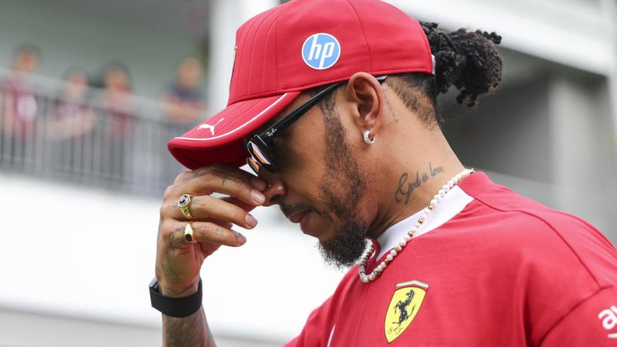 Hamilton: "El simulador de Ferrari no sirve de nada"
