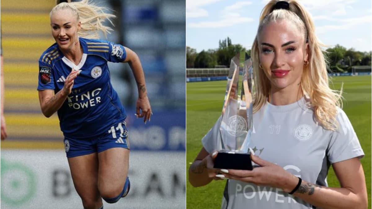 Alisha Lehmann, MVP del Leicester... ¡¡en solo nueve partidos!!