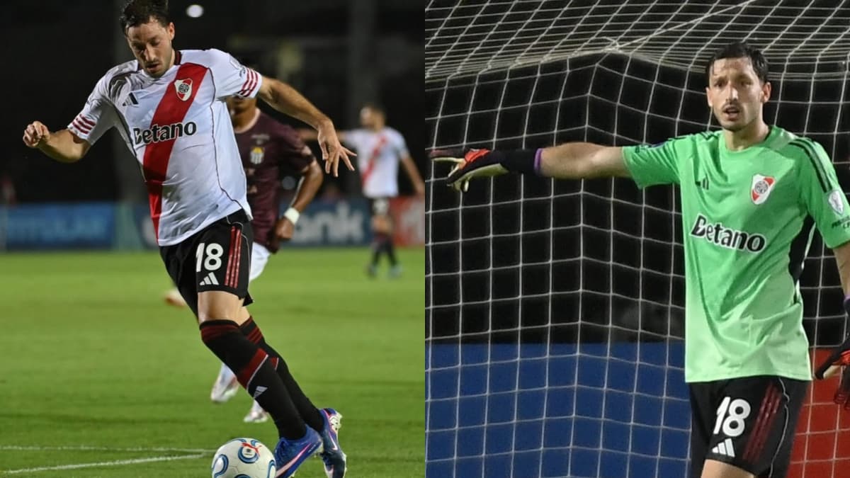 Las 'tres en raya' de River Plate: vuelve a marcar el gol de la victoria... ¡con un jugador de portero!
