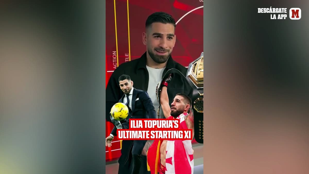 Ilia Topuria elige su once de todos los tiempos: dos españoles, Messi, Cristiano Ronaldo...