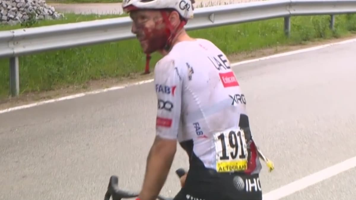 El Giro vuelve a besar el suelo a 65 km/hora: ¡El favorito Yates, implicado!