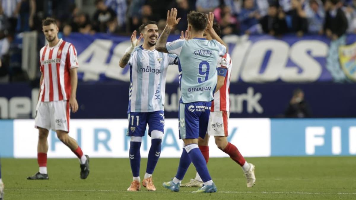 Una remontada para soñar en La Rosaleda