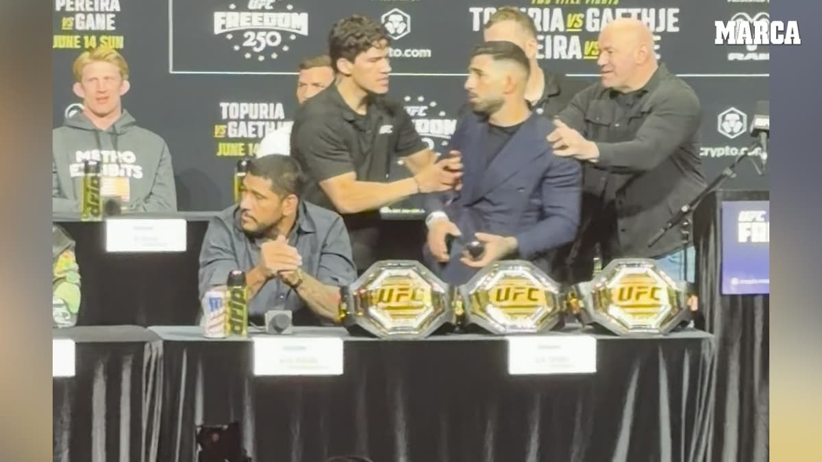 Locura en UFC: ”Ilia Topuria se encara con el peso pesado Josh Hokit!