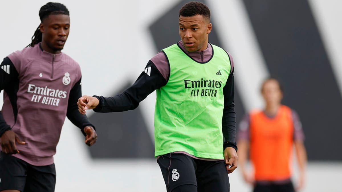 Mbappé se despidió del Clásico a cinco minutos del final del entrenamiento... para sorpresa de todos