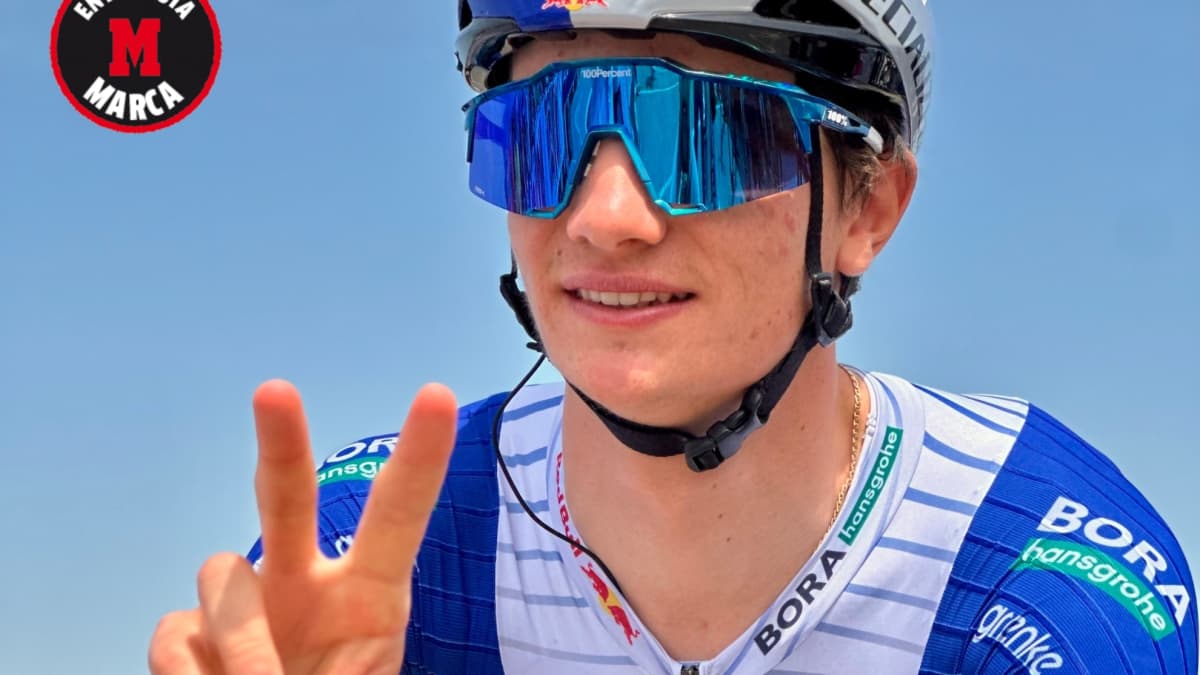 Pellizzari, la amenaza de Vingegaard en el Giro y la ilusión de Italia: "Me da placer que Jonas 'tema' a Red Bull"