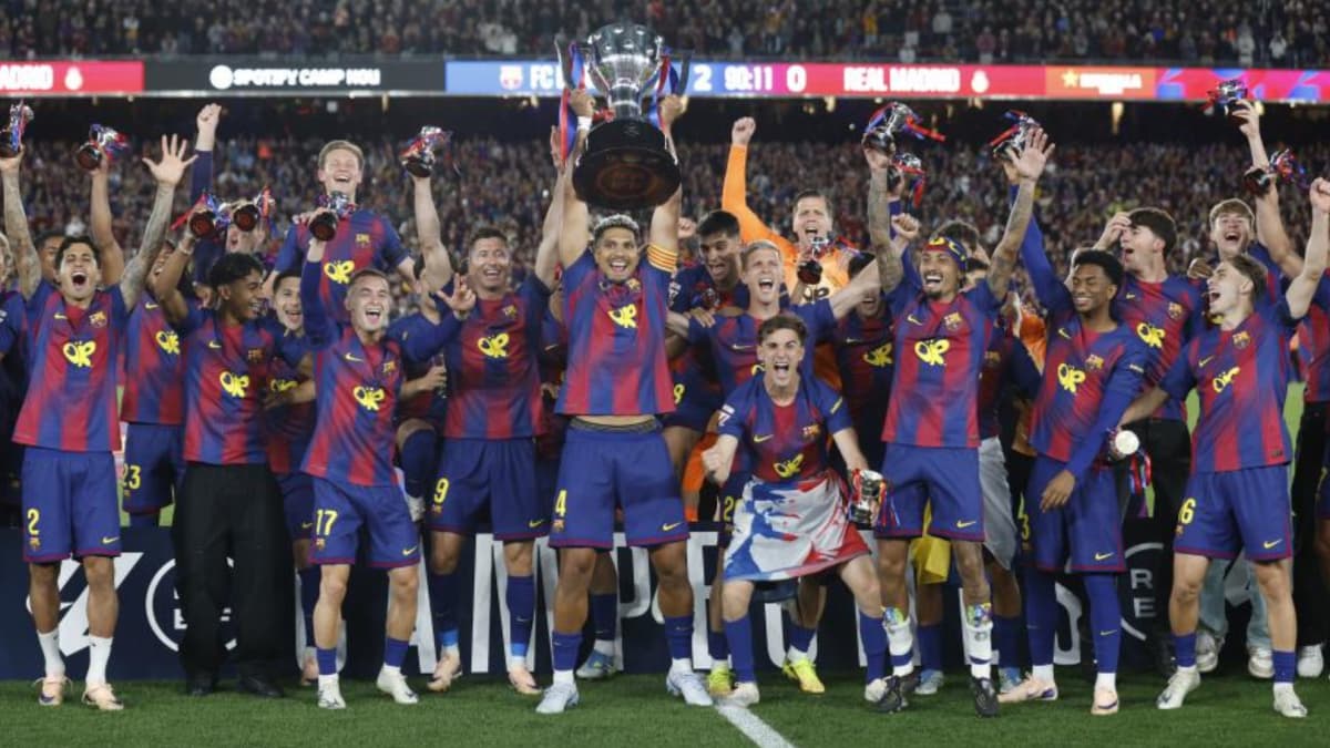 Fiestón histórico en el Camp Nou: va por Hansi