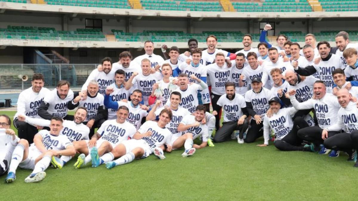 De cuarta división a viajar por Europa en apenas siete años: el Como, la nueva imagen de la Serie A