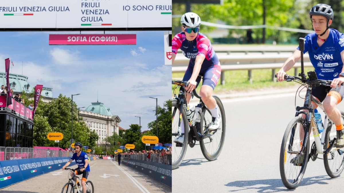 Asenov, deportista ciego, conquista el Giro en Sofía sin ayuda y amenaza con nuevo reto: ¡apunta al Etna!