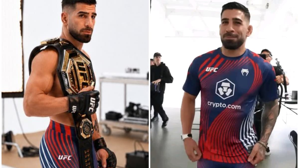 Así luce Ilia Topuria con la equipación personalizada para UFC Casa Blanca