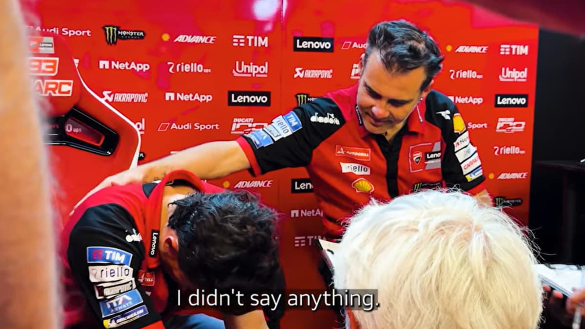 Márquez, roto: "No os dije nada, piloto con brazo y medio"