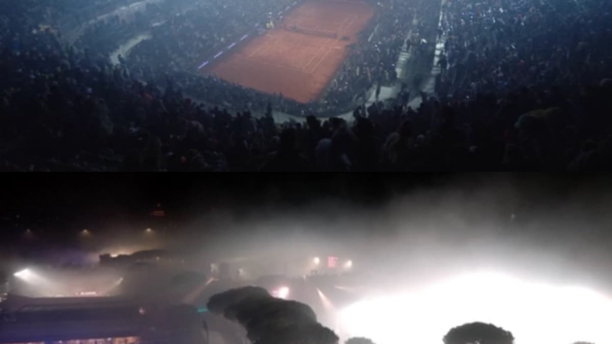 Surrealista: el humo del Inter-Lazio obligó a suspender el partido de Jódar