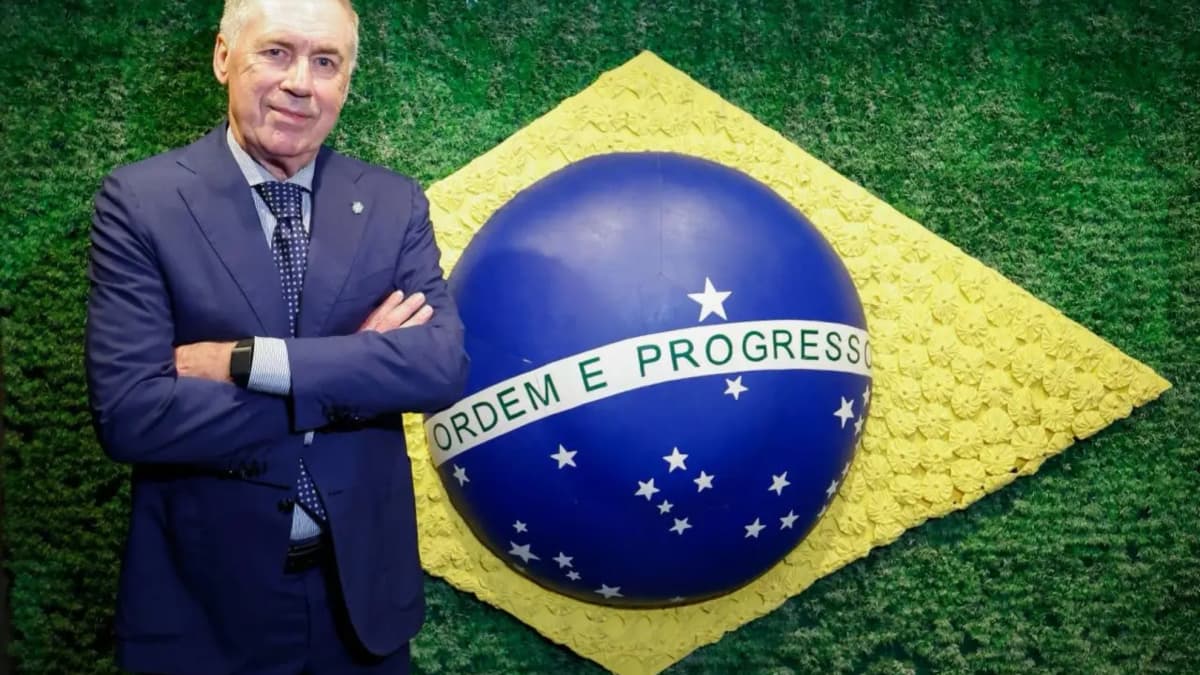 Carlo Ancelotti renueva con Brasil por cuatro años más