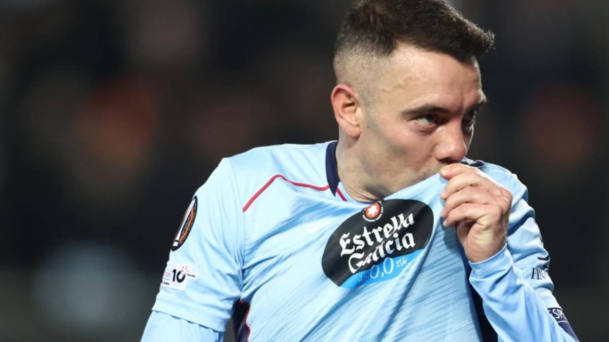 Iago Aspas ya es el futbolista mĂĄs veterano en la historia del Celta jugando en Primera