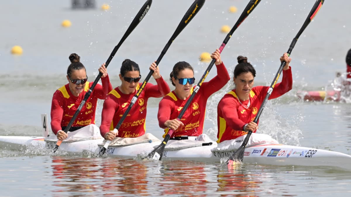 España suma sus tres primeras medallas en la Copa del Mundo de Brandemburgo
