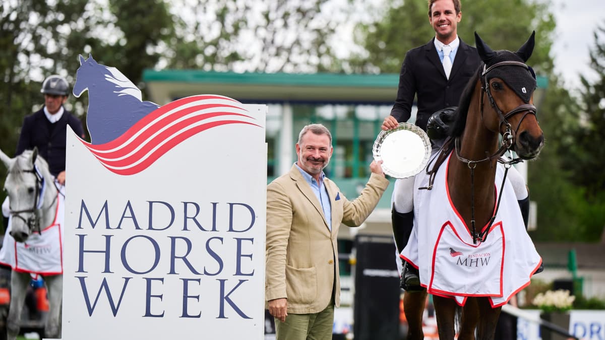 Triunfo arrollador de Luis Márquez Méndez en el Trofeo Fundación Madrid Horse Week