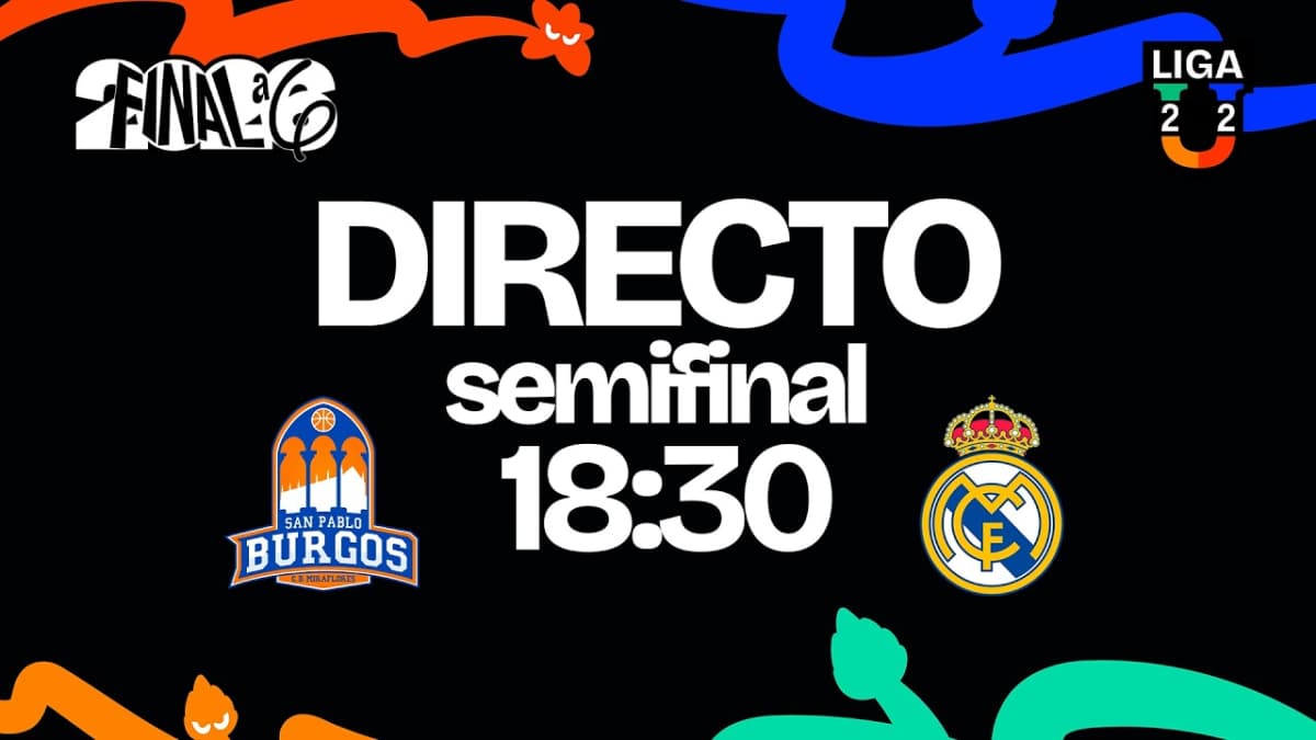 Real Madrid - Burgos Grupo de Santiago I Liga U en directo