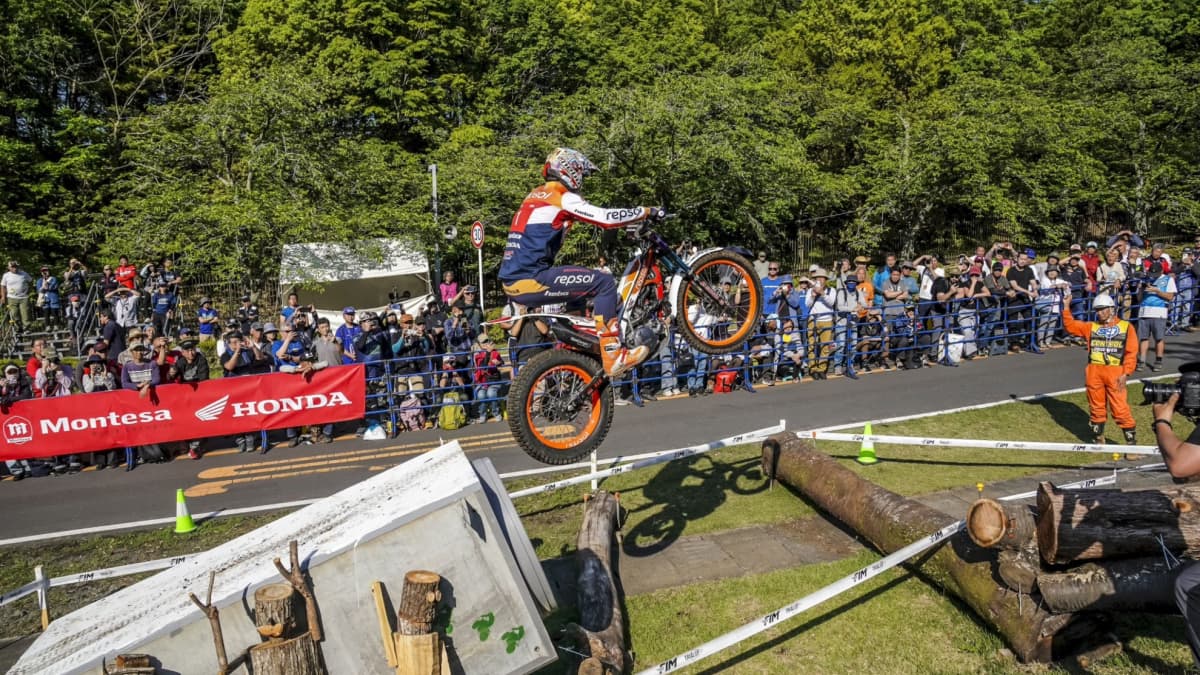 Bou gana el primer día del nuevo TrialGP en Japón