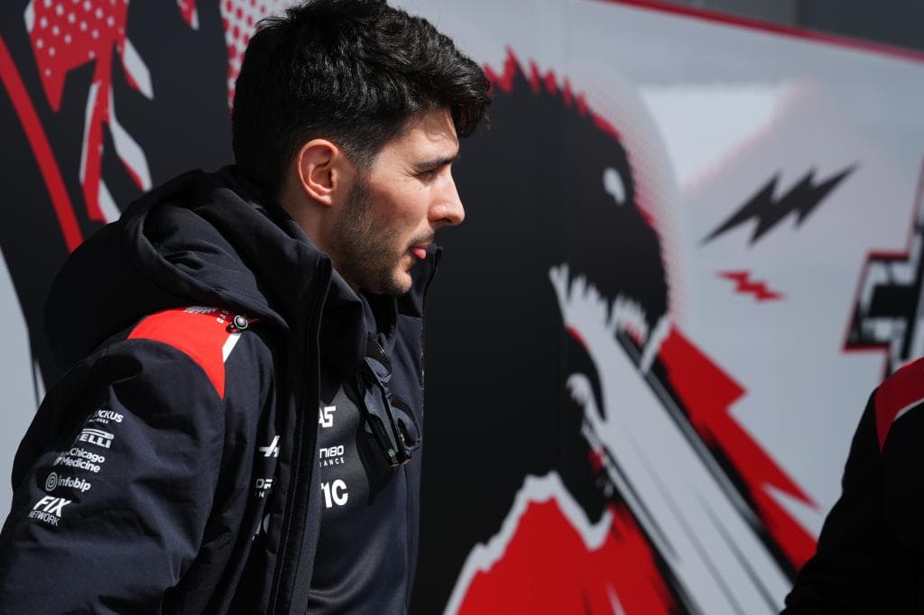Estaban Ocon, este jueves, en Suzuka.