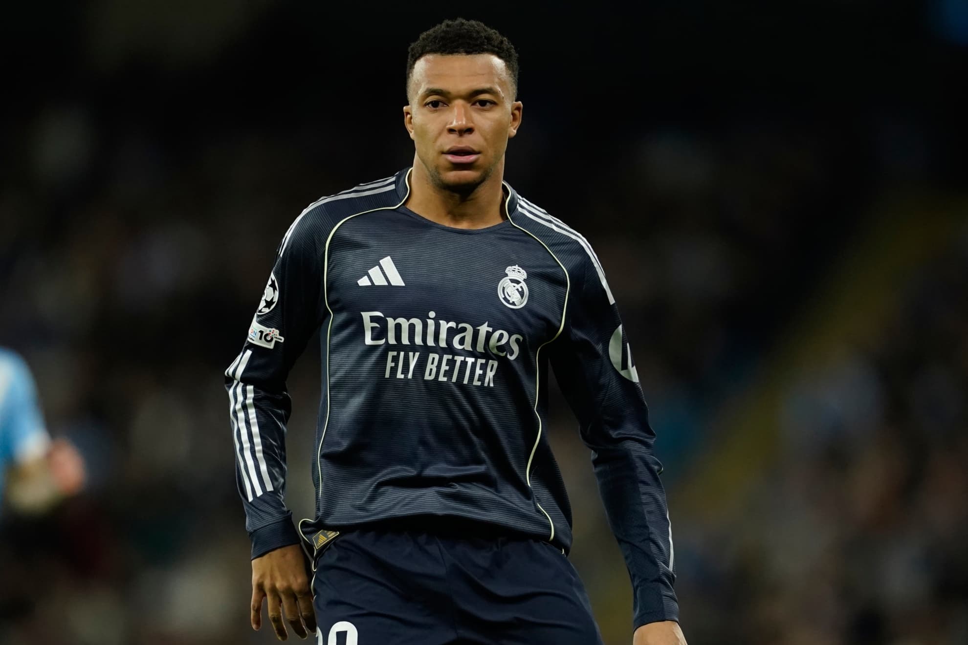 Mbappé, ante el City en Champions.