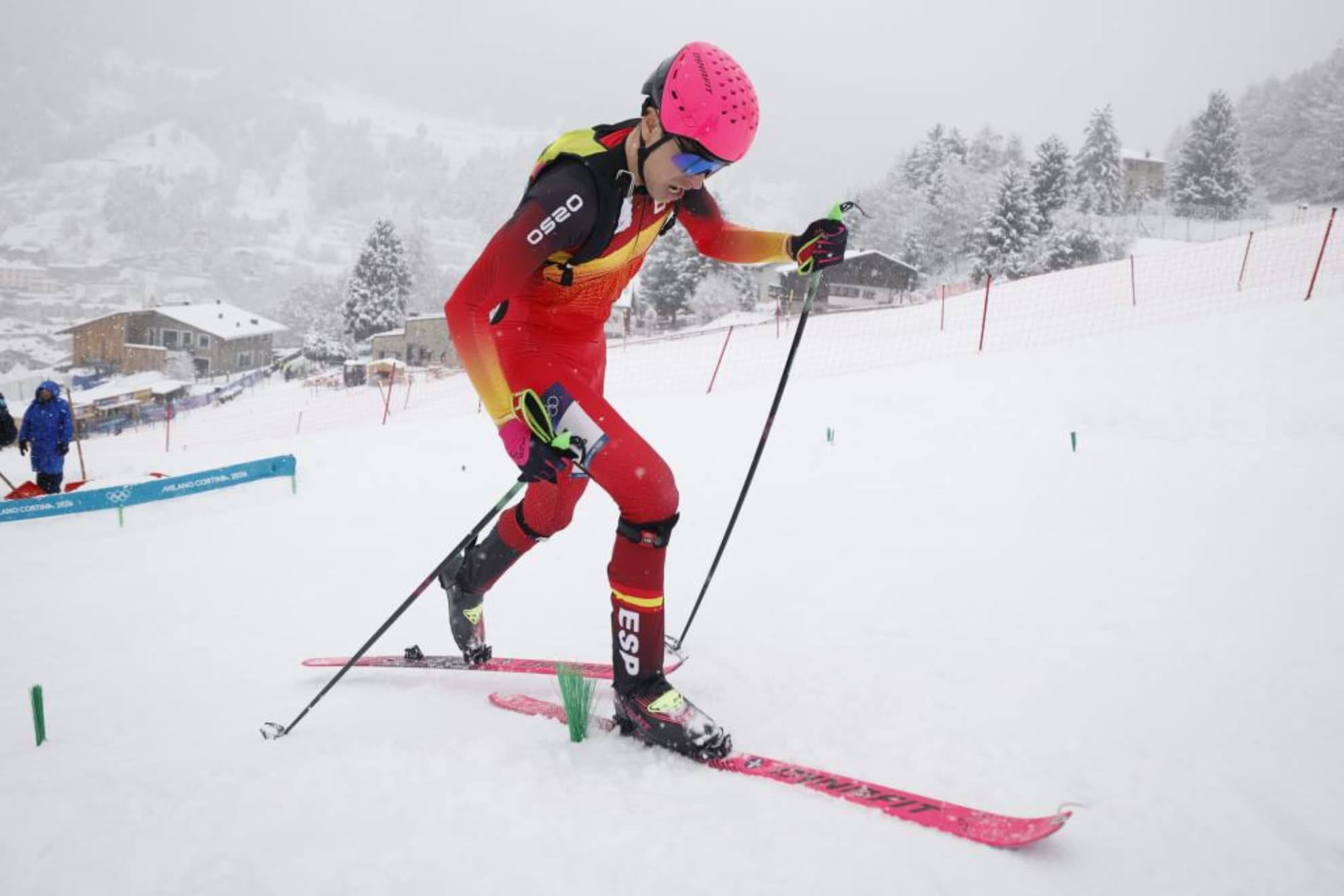 Oriol Cardona, en los Juegos de Milán-Cortina.